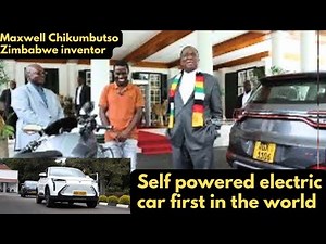 Zimbabwe inventor chikumbutso launch is self powered electric car that doubles as a Generator