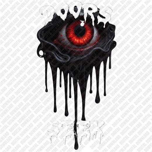 Roblox Doors Seek Eye Horror Game Shirt, Creepy Dark Ink Drip Character Celebration Graphic T-shirt - Etsy