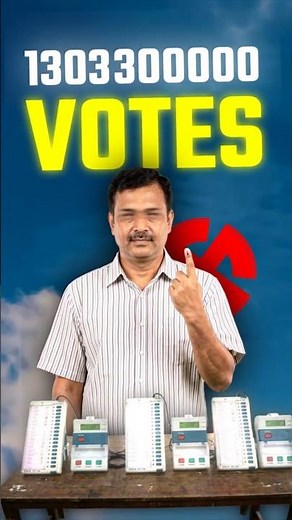 How 103 Crore Votes Get Counted!