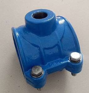 [Hot Item] Ductile Iron Service Saddle Tapping Saddle