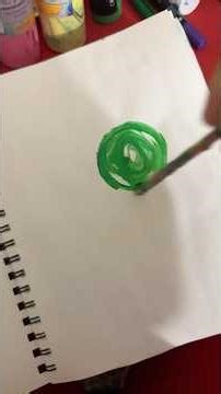 Instant geometric Acrylics painting