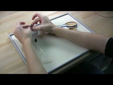 Artbeads.com Handy Tip - How to Use Glue-In Bails and Caps