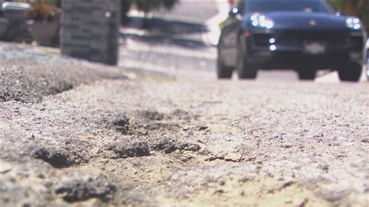 Hundreds of San Diego streets are considered 'failing'