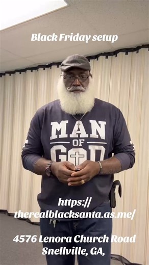 Book your session https://therealblacksanta.as.me/ #therealblacksanta #blacksantaatlanta #chocolatesanta #blacksanta #trbsanta #trbsphotogroup #santasays | Santa D Sinclair