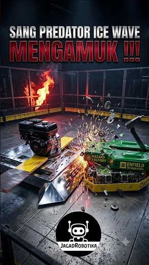 DESTROYED! Icewave Smashes Chomp, One of the Most Brutal Robot Fights Ever