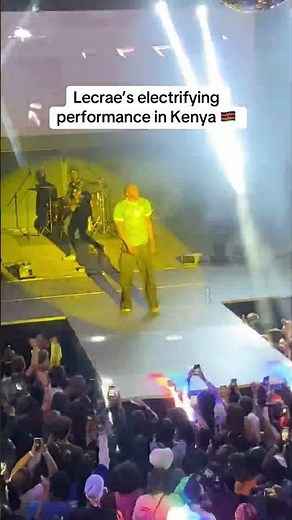 Lecrae’s electrifying performance at his Reconstruction World Tour 2025 in Nairobi, Kenya 🇰🇪
