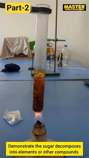 Sugar Decomposition Experiment 🔥 | Chemistry Practical | Karachi Board (Part-2)
