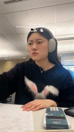 study vlog: accounting exam prep🖊️ #studyvlog #finals #studywithme #examprep #examvlog #collegelife