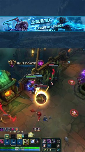 Shaco - Moment No 517 #shorts #leagueoflegends #moment #hourmix @1HourMixLegends