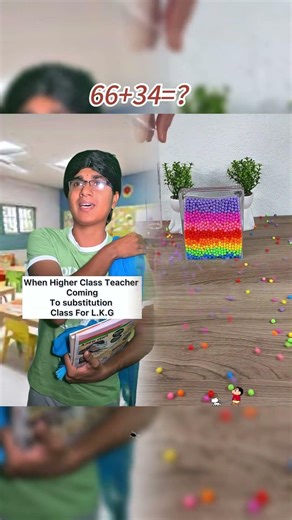 When Higher Class😂Teacher Coming😂to Substitution😂🤣Class For Lkg😂🤣 #yukesh #yukeshgroups