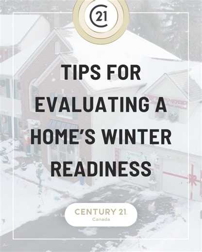 Canadian winters reveal hidden truths about a home. Here’s what buyers should look for in 2026 ❄️🔍 #WinterHomeTips #CdnRealEstate | Century 21 Infinity Realty Inc., Brokerage