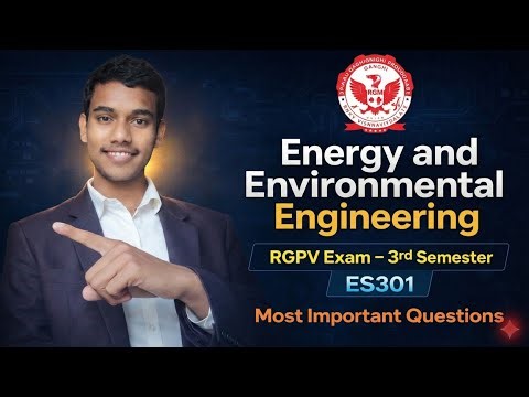 Energy And Environmental Engineering Most important question | Rgpv 3rd Semester | #rgpvbhopal