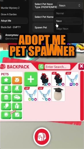 🧠 Adopt Me ALL PETS Script Pet Spawner OP #adoptme
