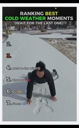 #viral #snow #ranking ranking best cold moments #edit #shorts