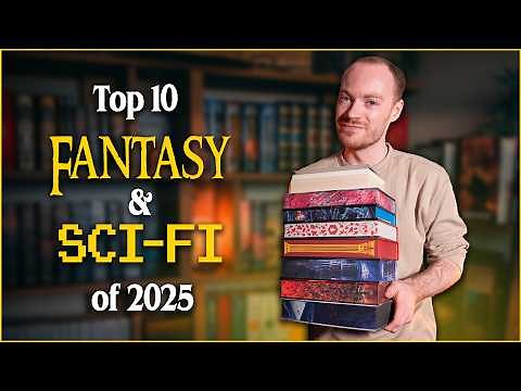 Top 10 Fantasy & Sci-fi Books of 2025