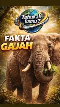 Tahukah Kamu - Fakta Menarik Gajah
