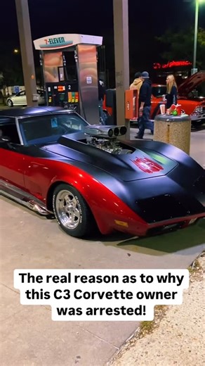 Corvette Club on Instagram: "This was the real reason why the cop pulled him over and arrested him! 🎥 @thatcarguyg #c8corvette #corvettestingray #corvettelifestyle #corvettelife #chevycorvette #corvettez06 #corvettezr1 #c3corvette #corvetteclub #corvettefans #corvetteracing #corvettenation"