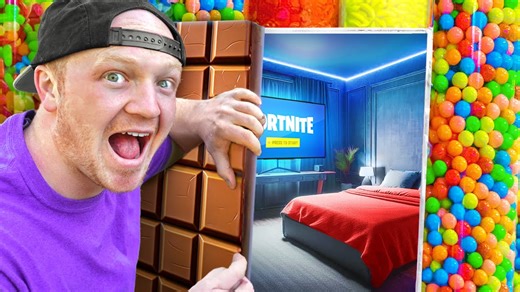 I Built a SECRET Room In My Candy Shop! | Unspeakable