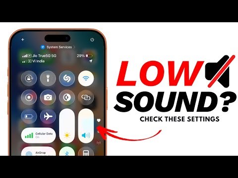 Fix iPhone Low Volume Problem (Call, Media & Speaker)
