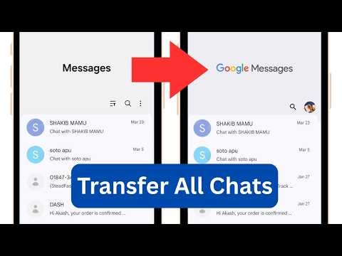 How to Transfer Samsung Messages to Google Messages