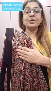 3.3K views | 9️⃣4️⃣9️⃣9️⃣7️⃣8️⃣7️⃣9️⃣1️⃣8️⃣ #BharatiShah #ajrakh #modalsilksarees #handblockprint #ajrakhsaree #modalsilk #naturaldyes https://wa.me/+919499787918 No cod. No refund. No cancellation | AIBA 4.0 : All India BusinessWomen's Association | Facebook