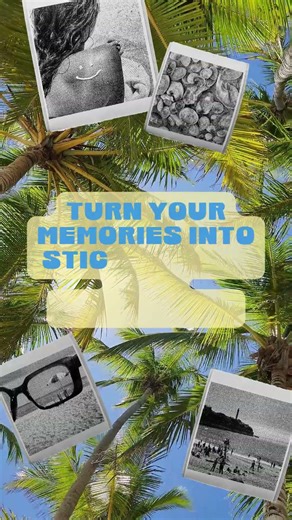 Spring Break memories, but make them printable 🌴🎞️