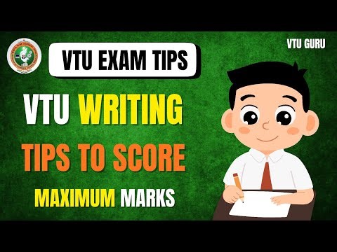 How to Write VTU Answers to Score Maximum Marks | VTU Exam Tips 2025 | VTU Exam Writing Tips 2025