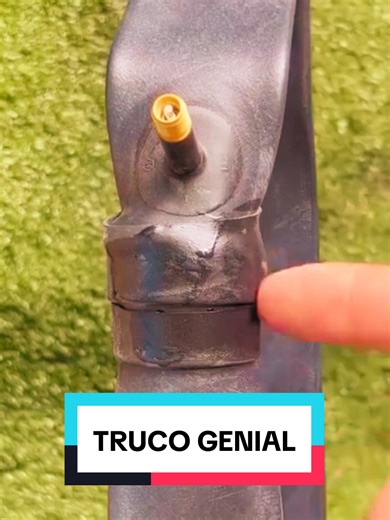 Repara piezas rotas con un truco de cámara de bicicleta