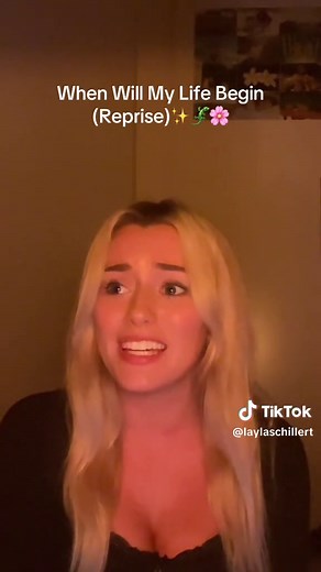 Singing Disney's 'When Will My Life Begin' from Tangled