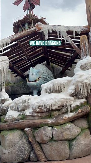 Isle of Berk?! INSANE. 🐉✨🗻 #florida #themepark #orlando #epicuniverse #isleofberk #dragon