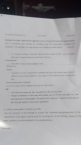 Survey Analysis: Data Summary and Bar GraphTask:Summarize t... | Filo