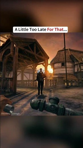 Wolfenstein The Old Blood Stealth Kills - A Little Too Late For That