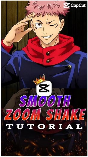 Smooth Zoom Shake Tutorial 🔥💀 | Capcut Tutorial | #capcut #capcuttutorial #yujiedit