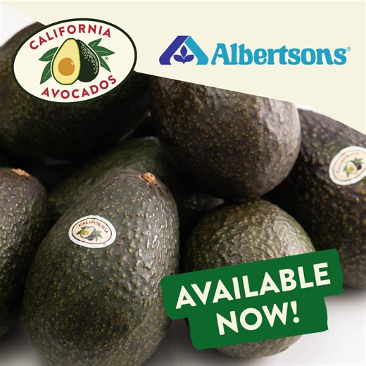 Locally grown California Avocados are now in season! Shop Albertsons today. | California Avocados