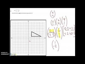 Transformations Using 2x2 Matrices