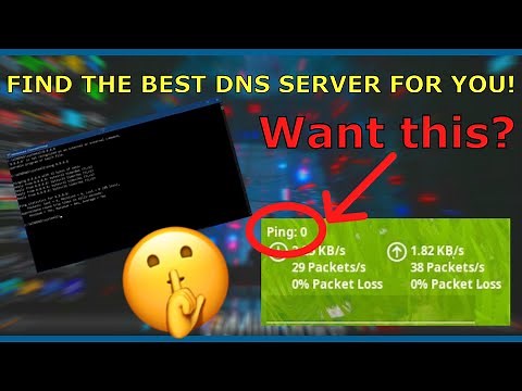 How To Find The BEST DNS Server For YOU (Better Ping!)