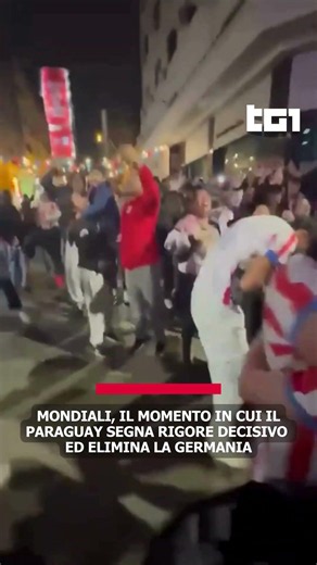 Mondiali: il momento in cui il Paraguay segna rigore decisivo ed elimina la Germania