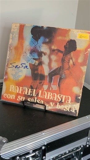 🎶🎵Vinyl Salsa Vol. 46🎵🎶 Rafael Labasta — Con su Salsa… y Basta (Real Records, ca. 1973–1975) One of those elusive New York salsa pressings that slipped under the radar, Con su Salsa… y Basta captures the rough-and-ready club energy of the early-’70s scene. Issued on the short-lived Real Records imprint, copies are scarce today often surfacing with ring wear and the tell-tale “Sasa” handwriting seen on some DJ-spun promos. The standout cut, “Mercy,” leans into Latin soul territory: a bilingua