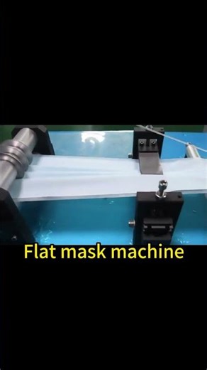 Automatic FFP2 Medical 1+1 Flat Face Mask Making Machine Production Line
