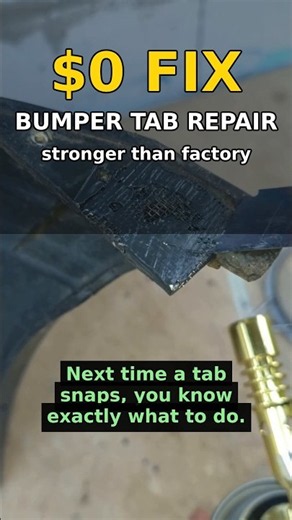 This $0 Fix Can Save Your Bumper 😳 #Shorts