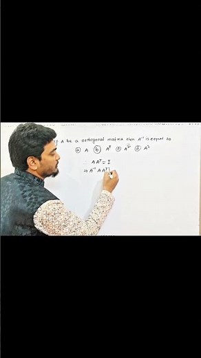 Find the inverse of an orthogonal matrix?