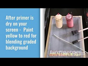 Screenpainting with John Iampieri