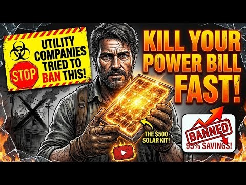The $500 Solar Kit Utility Companies Tried to Ban (Kills Your Power Bill Fast)