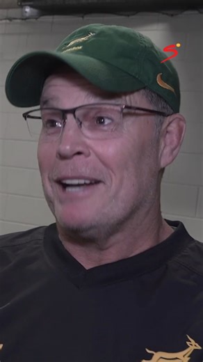 Coach Rassie reacts to the Springboks beating the All Blacks in Wellington 🇿🇦🗣️ #SSRugby #TheRugbyChampionship | SuperSport Rugby