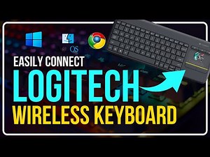 How to Connect LOGITECH Wireless Keyboard to PC | Connect WIRELESS KEYBOARD [Windows/Mac/Chrome]
