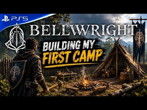 Bellwright: Building My First Camp #bellwright #bellwrightgameplay #ps5