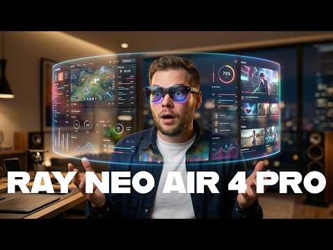 Diese OLED-Brille ersetzt euren Fernseher – RayNeo Air 4 Pro