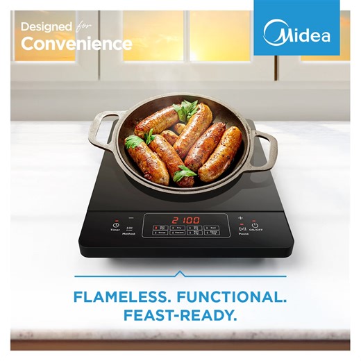 From hearty breakfasts to late-night bites, the Midea Digital Induction Cooker has you covered. Learn more about the Midea Induction Cooker by visiting: https://tinyurl.com/Digital-Induction-Cooker-Black #MideaPH #MideaDiscoverHappiness #MakeYourselfAtHome | Midea