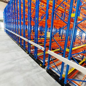 [Hot Item] Motorized Heavy Duty Movable Racking System with Ground Rail Tracks