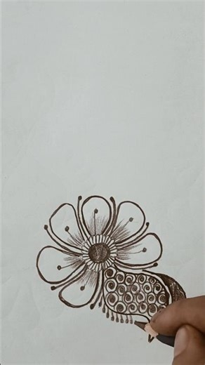 how to make pencil mehndi design||mehandi design||easy pencil mehndi design, ❤️#pencil